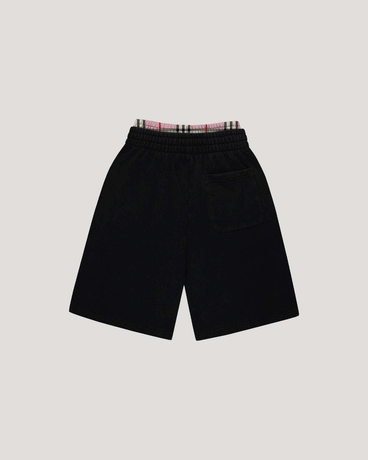 FLANEL SHORTS BLACK