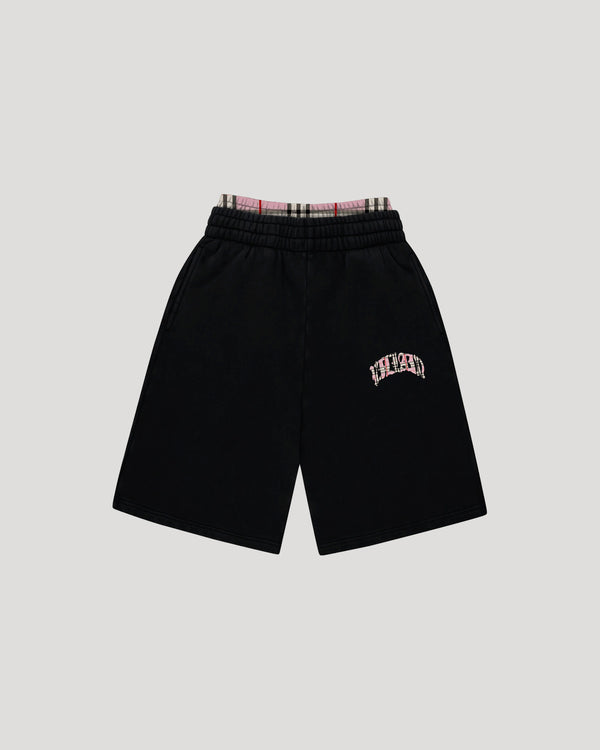 FLANEL SHORTS BLACK