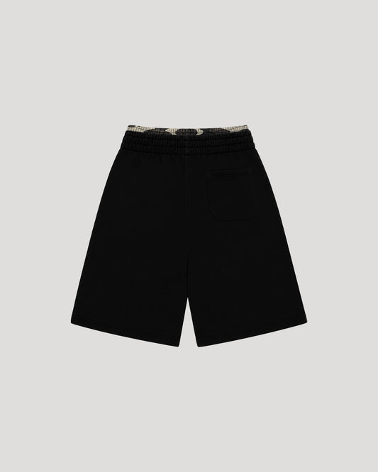 CAMO SHORTS BLACK