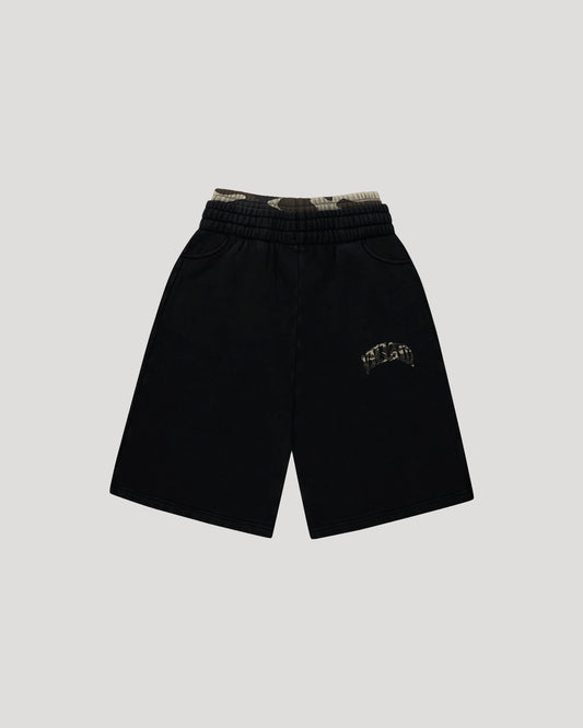 CAMO SHORTS BLACK