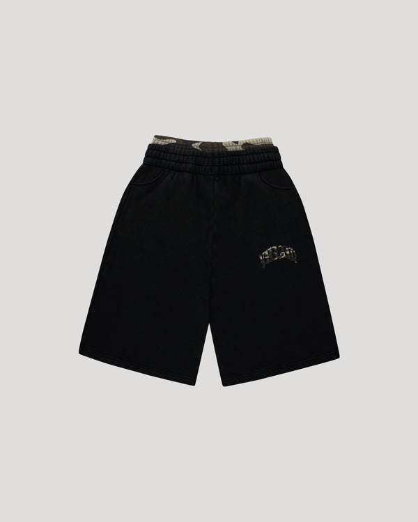 CAMO SHORTS BLACK