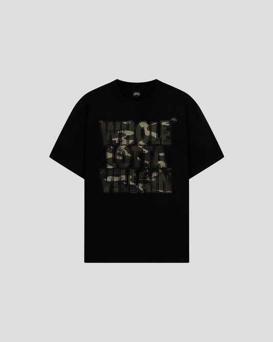 WLV CAMO T BLACK
