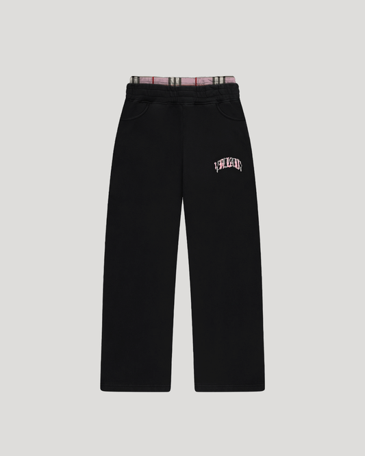 FLANEL JOGGER BLACK